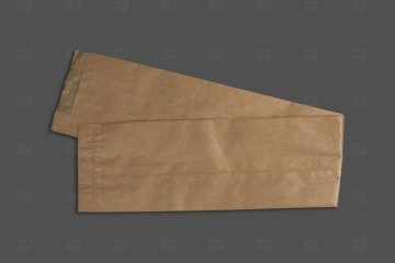 картинка Пакет бумажный нежиростойкий крафт 100*50*640мм 40гр/м2 100шт Мир упаковки