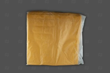 картинка Пакеты д/мусора 200л 660+300*1100мм 23мк 20шт желтые Мир упаковки
