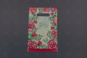 картинка Пакет с вырубной ручкой 20*30см 30мк Пыльца 100шт Мир упаковки