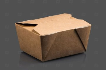 картинка Пенал бумажный без окна 600мл 130*105*65мм Фолд Бокс Мир упаковки