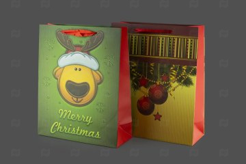 картинка Пакет ламинированный 32*26*10см Ассорти №50 НГ Мир упаковки