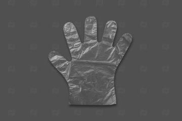 картинка Перчатки п/э прозрачные L 100шт Impacto Pro  Мир упаковки