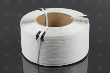 картинка Стреп-лента ПП 19х1,0 (1км) белая / ПОД ЗАКАЗ Мир упаковки