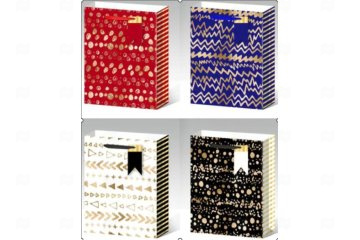 картинка Пакет ламинированный 24*18*8см SCW541-ABCD Мир упаковки