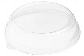 картинка Крышка к контейнеру 620, 750, 1000 мл 150/154*38мм купольная PET Round Bowl 270шт Мир упаковки