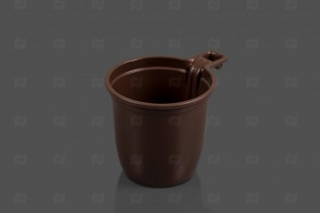 картинка Чашка кофейная (200 мл) Фопос (50 шт.) коричневая Мир упаковки