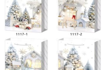 картинка Пакет ламинированный 32*26*10см вертикальный 12шт НГ Y1117-M  Мир упаковки