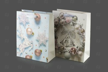 картинка Пакет ламинированный 40*31*12см Ассорти №146 НГ Мир упаковки