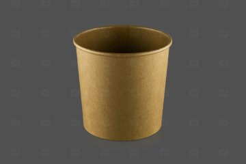 картинка Контейнер бум б/крышки 780мл d-118мм крафт ПЭ Мир упаковки