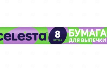 картинка Бумага д/выпечки 28см*8м CELESTA Мир упаковки