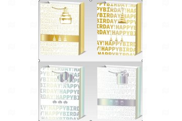 картинка Пакет ламинированный 32*26*10см SCW873-ABCD Мир упаковки