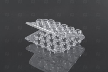 картинка Контейнер д/перепелиных яиц ЯП-18П 216*136*38мм 18 ячеек ПЭТ Мир упаковки