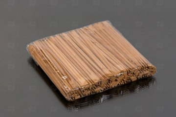 картинка Палочки для еды карбонизированные бамбук 225мм (100шт.) Мир упаковки
