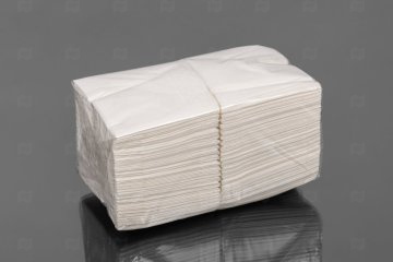 картинка Салфетки бумажные 24*24см 2сл белые 250шт Мир упаковки