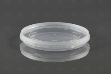 картинка Крышка к банке круглая d-145мм прозрачная 600шт ПТ Мир упаковки