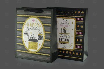 картинка Пакет ламинированный 32*26*10см Ассорти №23 12шт Мир упаковки