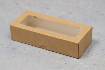 картинка Пенал бум с окном контейнер 500мл 170*170*40мм быстросборный 500шт Мир упаковки