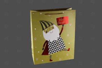 картинка Пакет ламинированный 32*26*12см Теплый Новый год НГ SCH314-ABCD  Мир упаковки