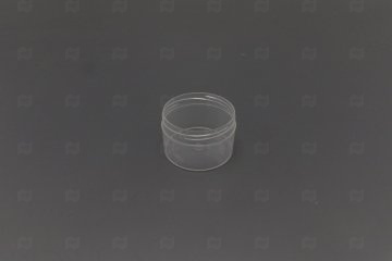 картинка Банка ПП 70мл круглая прозрачная d-55/h-21мм б/крышки с резьбой 480шт ПТ Мир упаковки