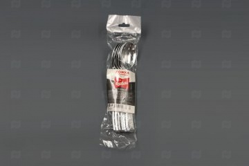 картинка Ложка Sinior Banketto, серебро, пластик, 18 см, 6шт.  Мир упаковки