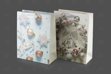 картинка Пакет ламинированный 32*26*10см Ассорти №145 НГ Мир упаковки