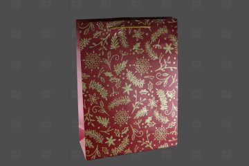 картинка Пакет ламинированный 42*31*12см Елки иголки НГ SCH220-ABCD Мир упаковки