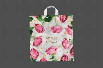 картинка Пакет с петлевой ручкой 40*42см 45мк Арома 25шт Мир упаковки