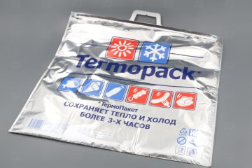 картинка Термопакет металл/ПВД 60*55см 40мк Биг Стандарт более 3-х часов Мир упаковки