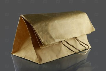 картинка Пакет бум с круч ручками крафт 320*200*370мм Мир упаковки