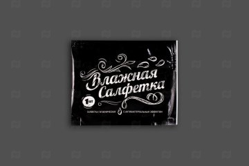 картинка Салфетки влажные в индивидуальной упаковке антибактериальные (100шт) Wet One свежесть Мир упаковки