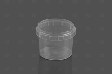картинка Банка ПП 120мл круглая прозрачная d-69/h-50мм б/крышки с к/з 900шт ПТ Мир упаковки