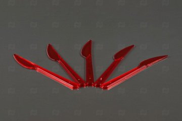 картинка Нож пластик алый BUFFET 10шт Мир упаковки