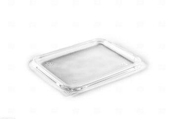 картинка Крышка к контейнеру 500мл прозрачная PP 40шт Мир упаковки