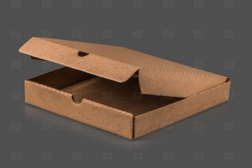 Купить Коробка для пиццы (250*250*40) крафт МГК. Мир упаковки