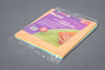 картинка Салфетки губчатые целлюлозные "Paterra" 17х15см (3 шт.) арт. 402-511 Мир упаковки