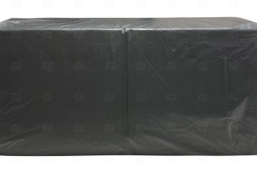 картинка Салфетки бумажные 33*33см 2сл черные 200шт Мир упаковки