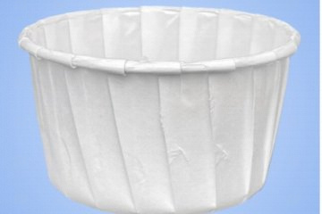 Купить Форма бумажная "Маффин" d-50,h-40мм (белый). Мир упаковки