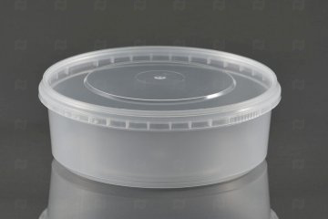 картинка Баночка ПТ 1000мл d173*59 (25шт) к/з без крышки ( Шайба 1000/173/К) (ПП) Мир упаковки