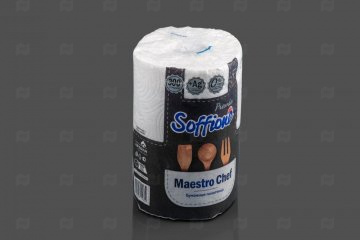 Купить Бум. полотенце Soffione Maestro-Chef3-сл. (1  рул.) арт. 10900342. Мир упаковки