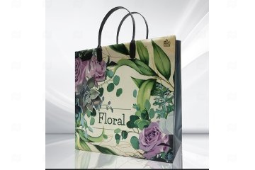 картинка Пакет софтпласт 30*30*9см 140мк Нежное очарование Мир упаковки