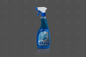 картинка Средство моющее д/стекол с распылителем Свежий Озон 0,75л Glanz  Мир упаковки