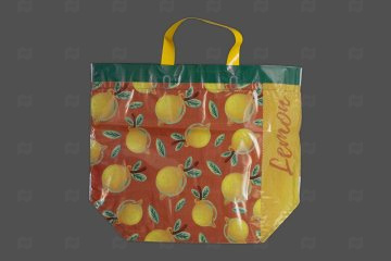 картинка Пакет с петлевой ручкой 50*40см 160мк Лимоны Эко Мир упаковки