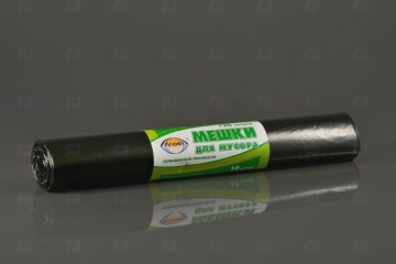 картинка Пакеты д/мусора ПВД 120л 700*1100мм 40мк 10шт AVIORA Мир упаковки