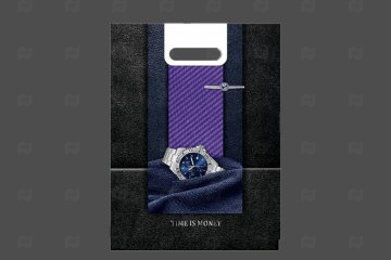 картинка Пакет с вырубной ручкой 30*40см 60мк Время 25шт Мир упаковки