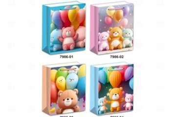 картинка Пакет ламинированный 32*26*10см SCW854-ABCD Мир упаковки