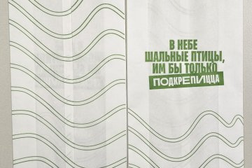 картинка Пакет бумажный Подкрепицца 260*140*55мм 35-40гр/м2 ламинированный Мир упаковки