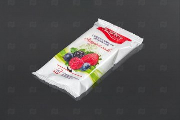 Купить Салфетки влажные  AMRA 4 фруктовых аромата (20 шт.). Мир упаковки