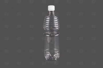 Купить Бутылка 500мл горло d-28мм (112шт) с крышкой прозрачная (ПЭТ). Мир упаковки