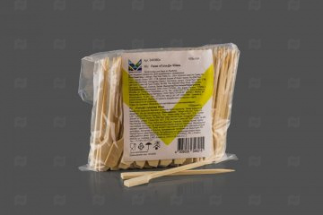 картинка Деко-пика бамбук Гольф 9 см (100 шт) арт. 440-707 Мир упаковки