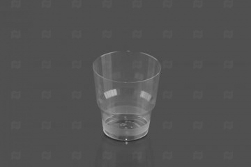 картинка Стакан Кристалл "Полимер" прозрачный (200 мл) (6 шт.) 181112  Мир упаковки